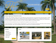 Tablet Screenshot of martinus-suriname.net